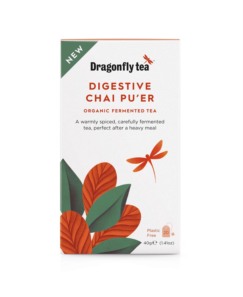 Digestive Chai Pu'er Organic Fermented Tea