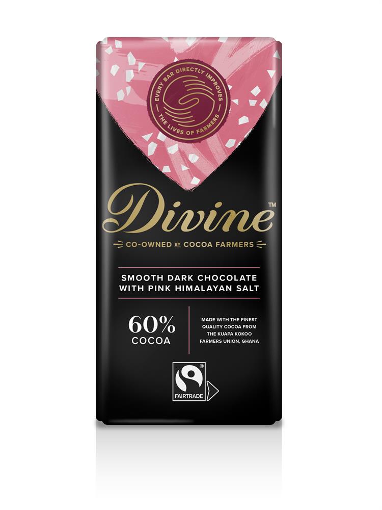 Fairtrade Dark Chocolate with Pink Himalayan Salt 90g