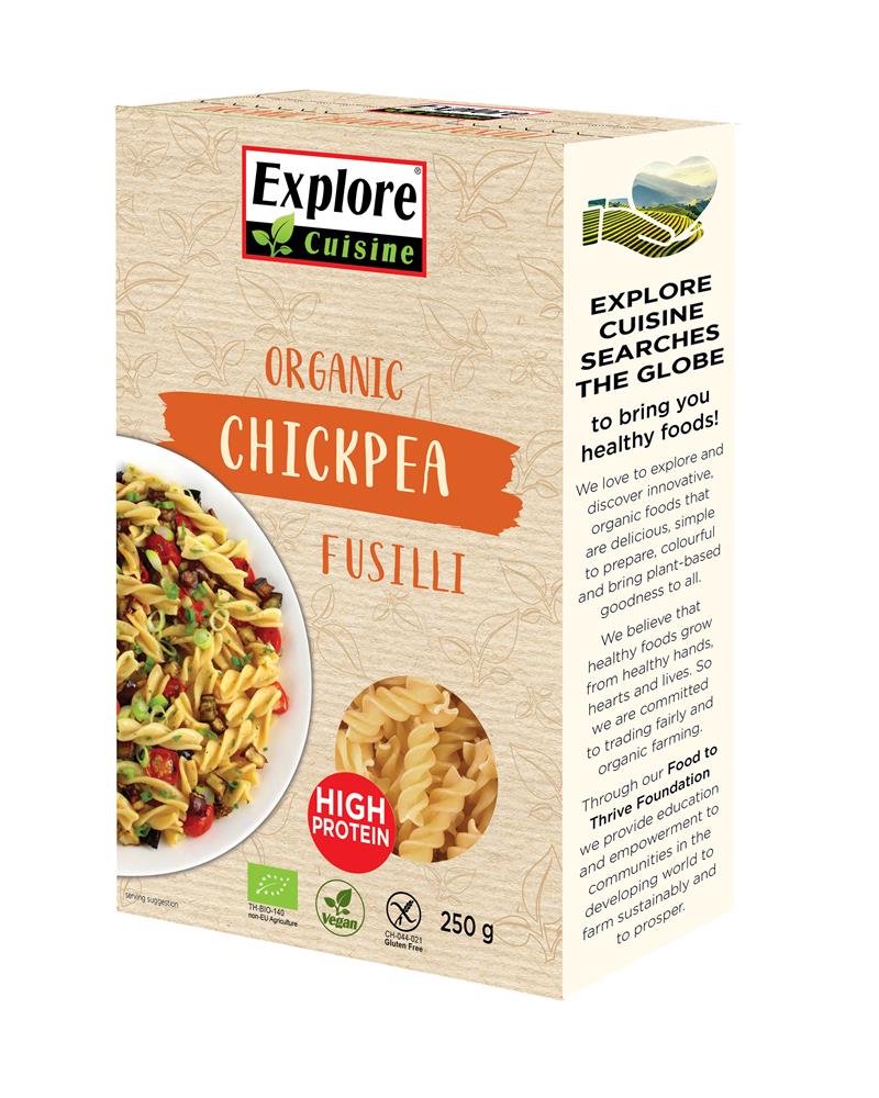 Organic Chickpea Fusilli 250g