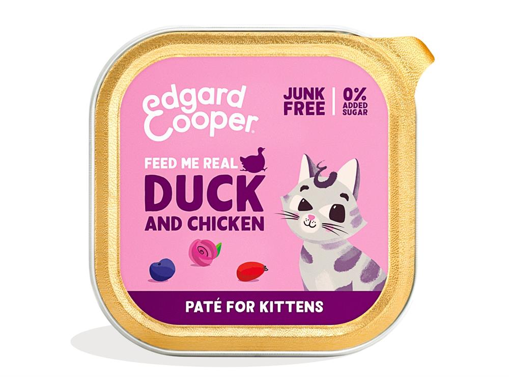 Edgard & Cooper Duck & Chicken Pate for Kittens