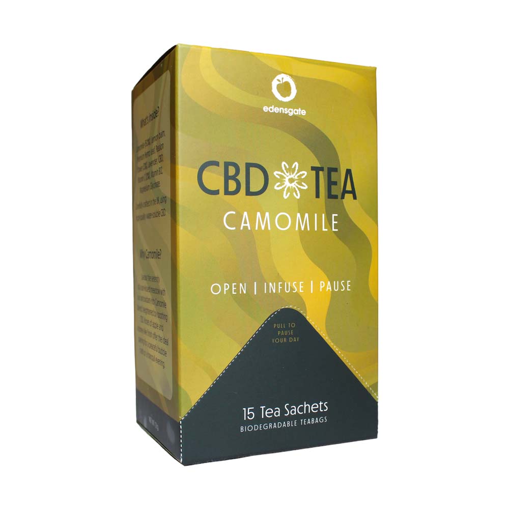 Edensgate CBD Tea With Adaptogens - Camomile - 15 Tea Bags