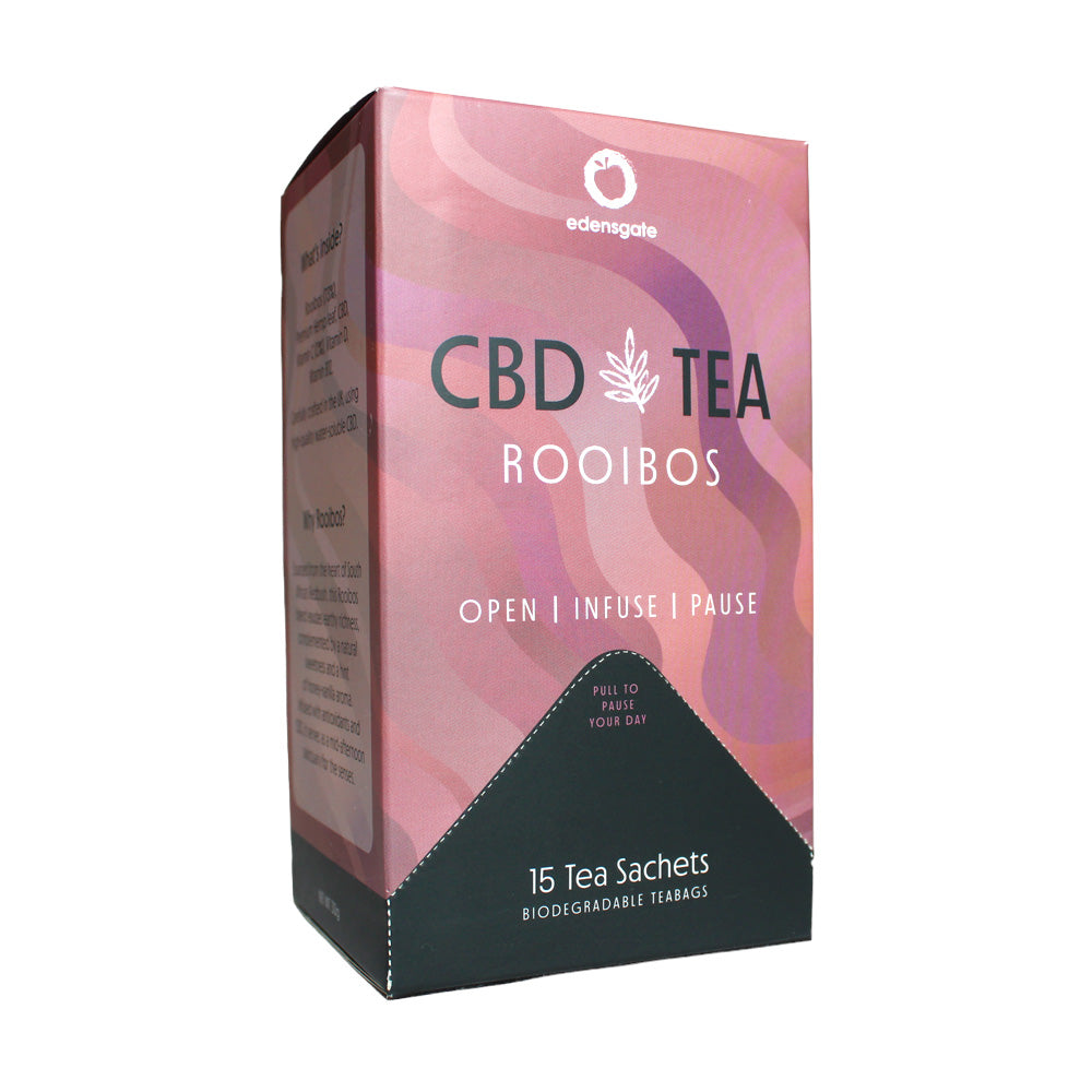 CBD Tea With Adaptogens - Rooibos - 15 Tea Bags