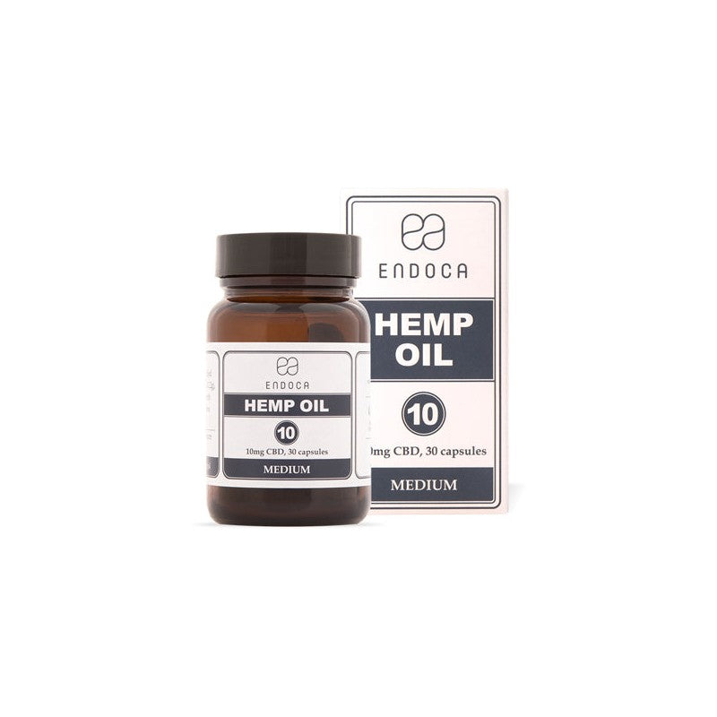 Endoca 300mg CBD Capsules Hemp Oil - 30 Soft Gel's