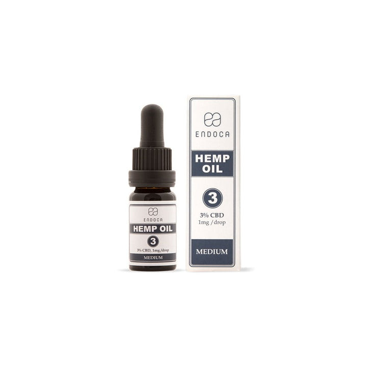 Endoca 300mg CBD Hemp Oil Drops 10ml