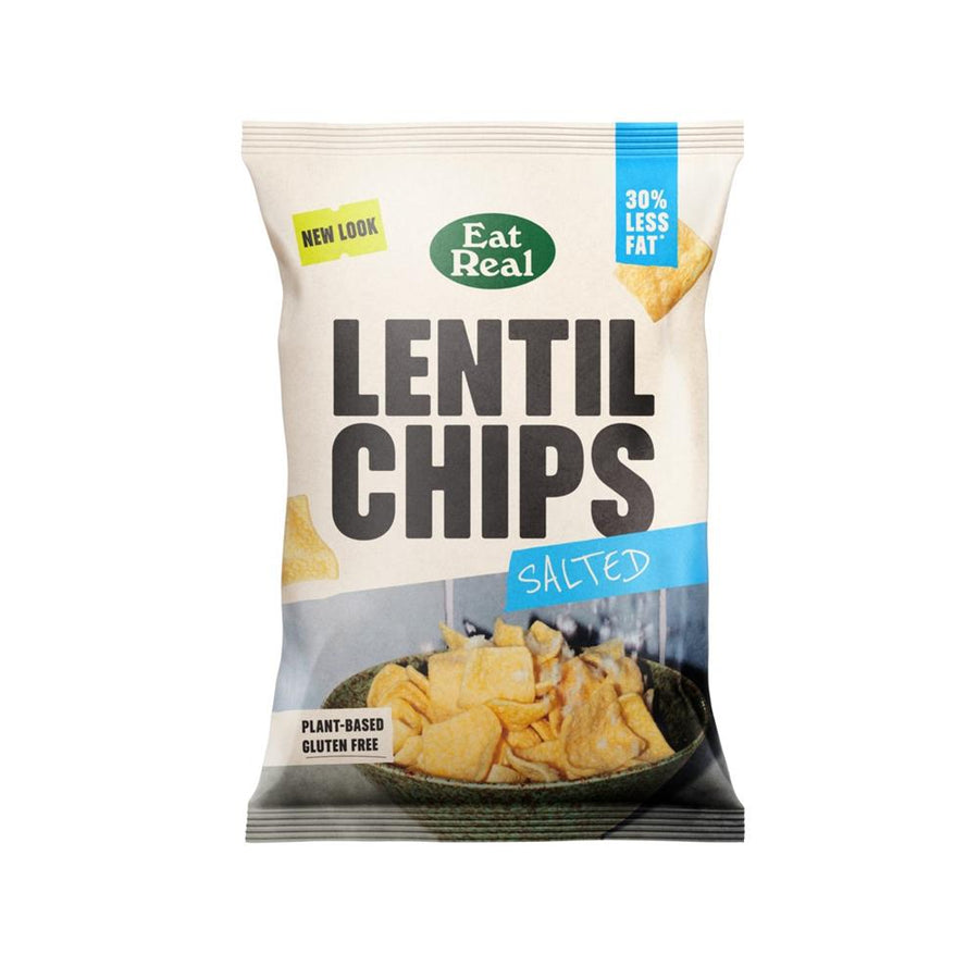 Eat Real Lentil Chips Salted 95g