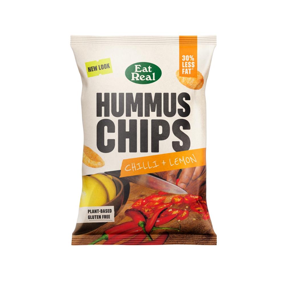 Eat Real Hummus Chips Chilli & Lemon 110g