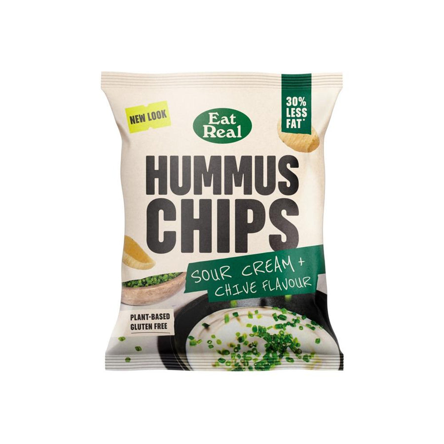 Eat Real Hummus Chips Sour Cream & Chive 45g