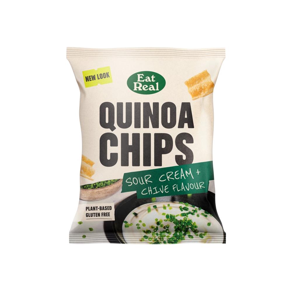 Eat Real Quinoa Chips Sour Cream & Chive 40g