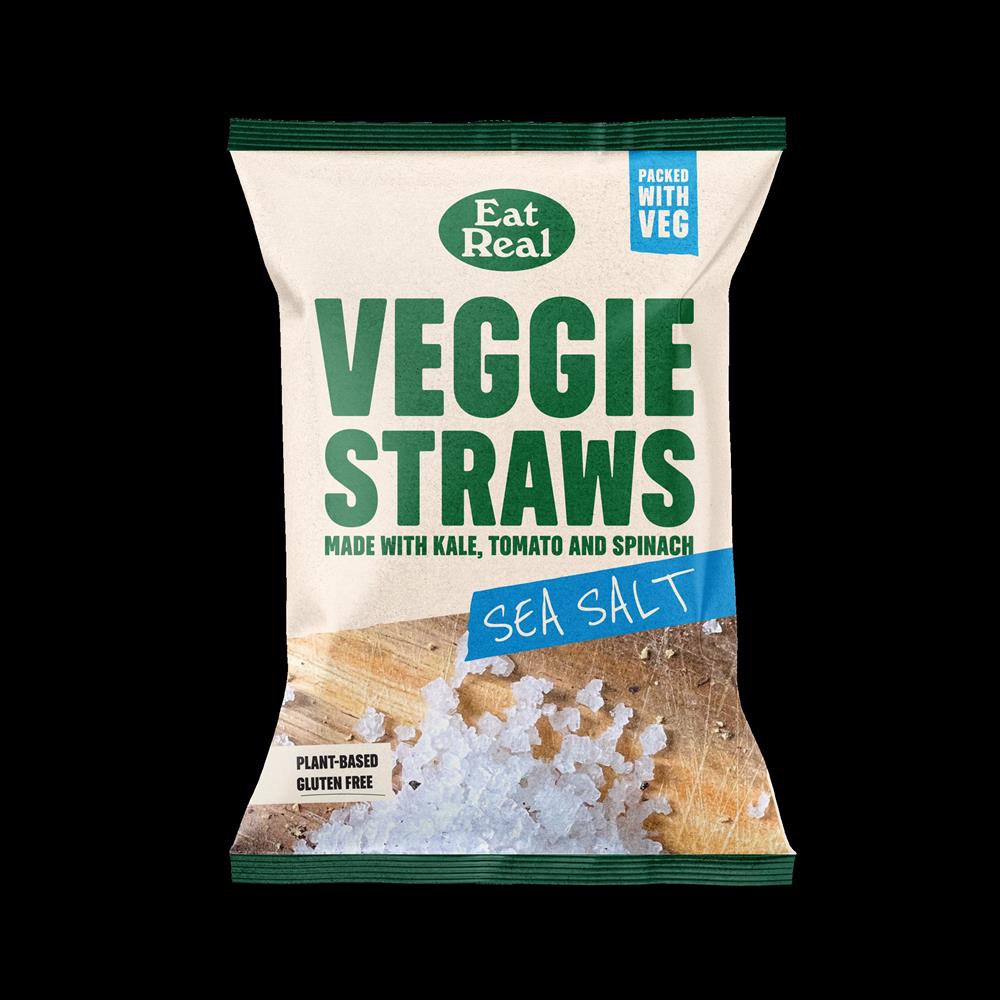 Eat Real Veggie Straws Sea Salt 45g