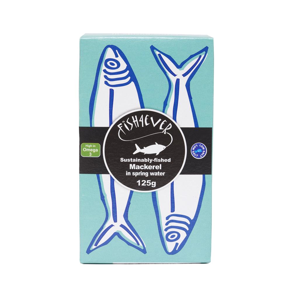 Mackerel in Spring Water 125g