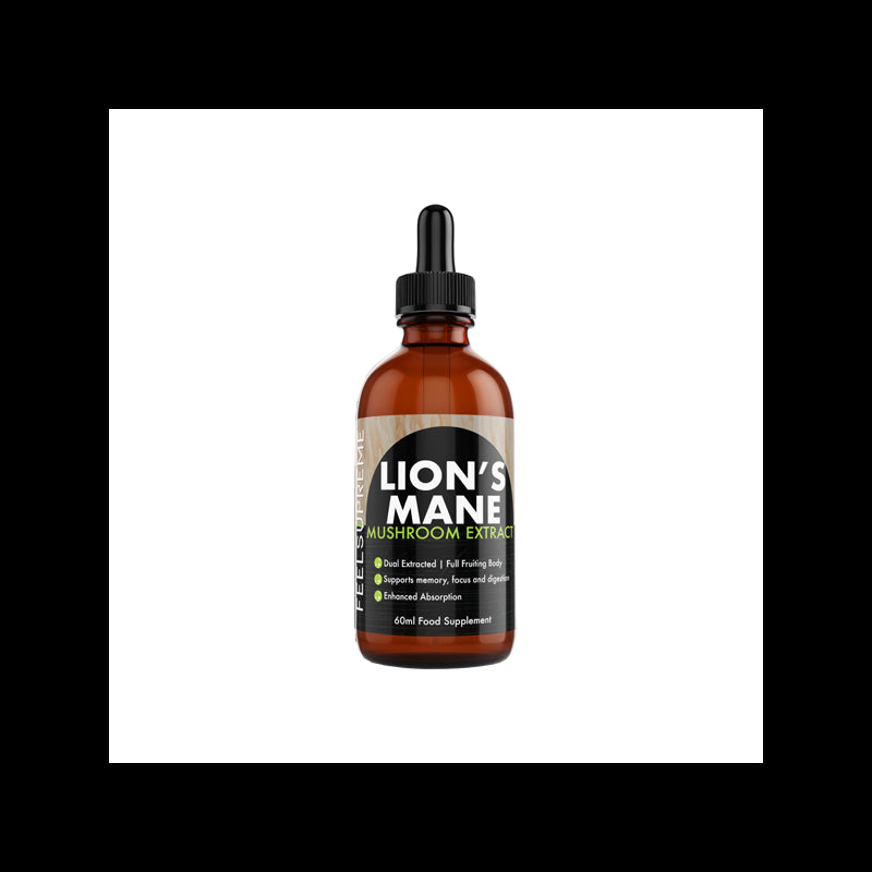 Feel Supreme 1500mg Lion's Mane Mushroom Extract Tincture - 60ml