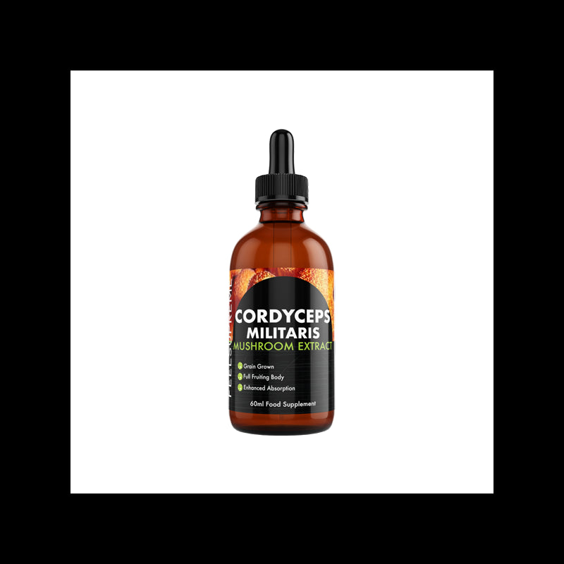 Feel Supreme Cordyceps Militaris Mushroom Liquid Tincture - 60ml