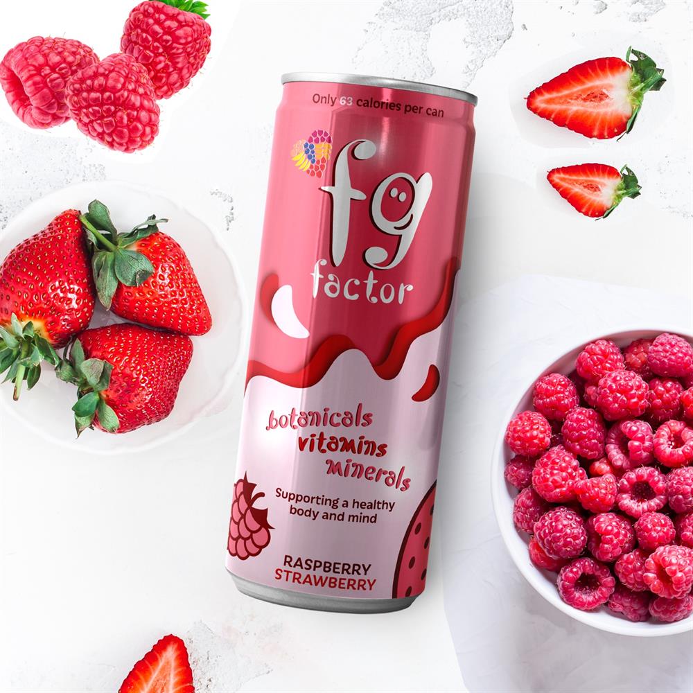 FG Factor Raspberry & Strawberry Multivitamin Soft Drink