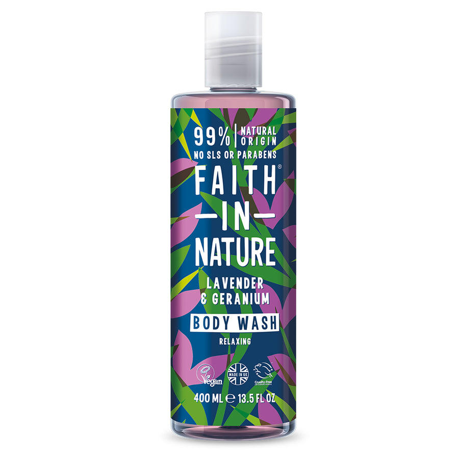 Faith in Nature Lavender & Geranium Body Wash 400ml