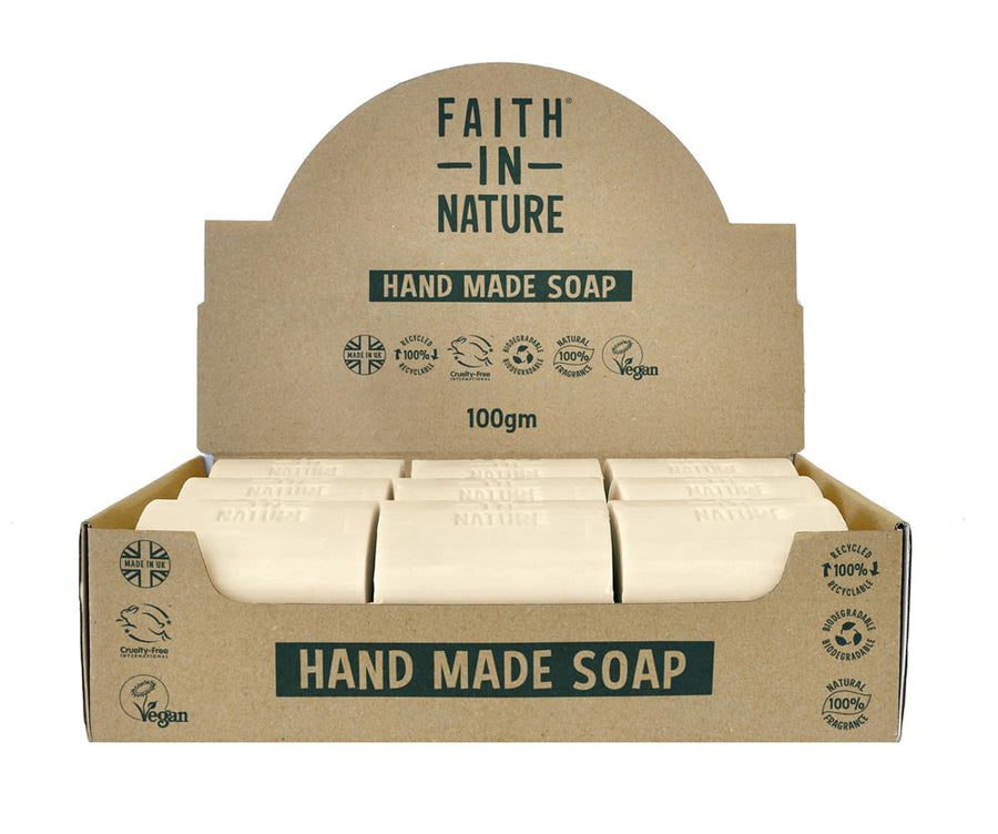 Hemp & Green Tea soap unwrapped x (Full Box of 18)