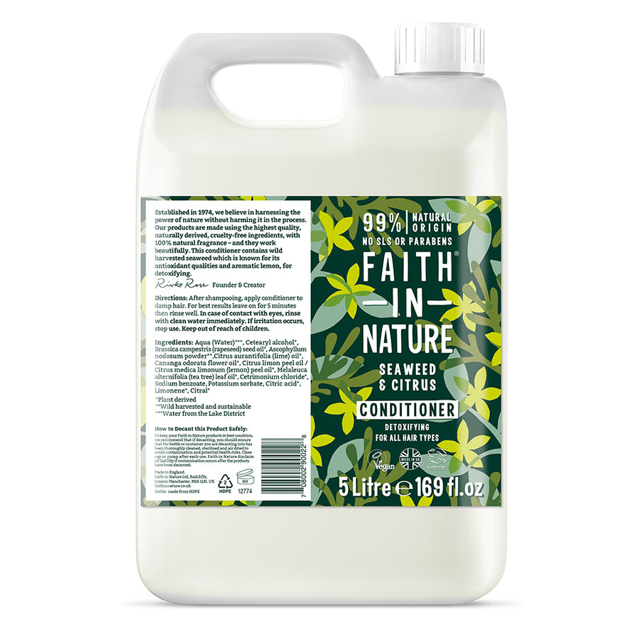 Faith in Nature Seaweed & Citrus Conditioner 5 Litre