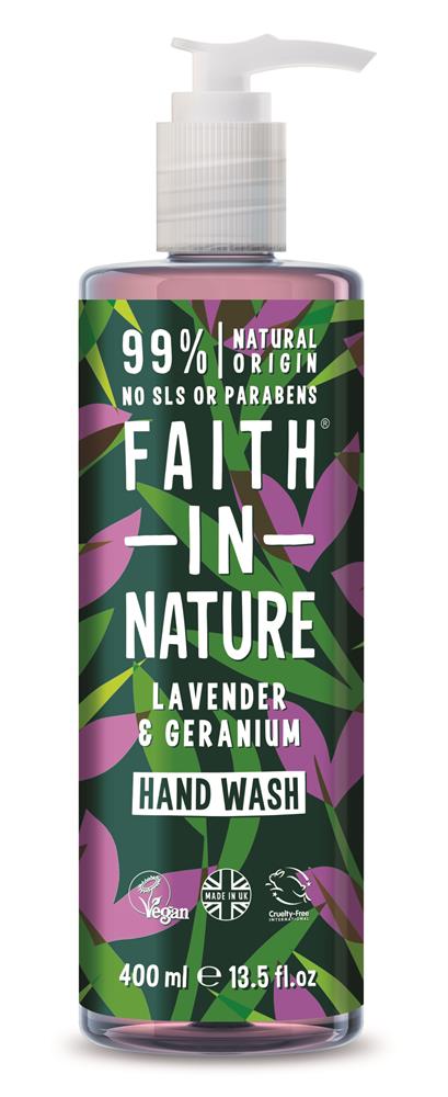 Faith in Nature Lavender & Geranium Hand Wash 400ml