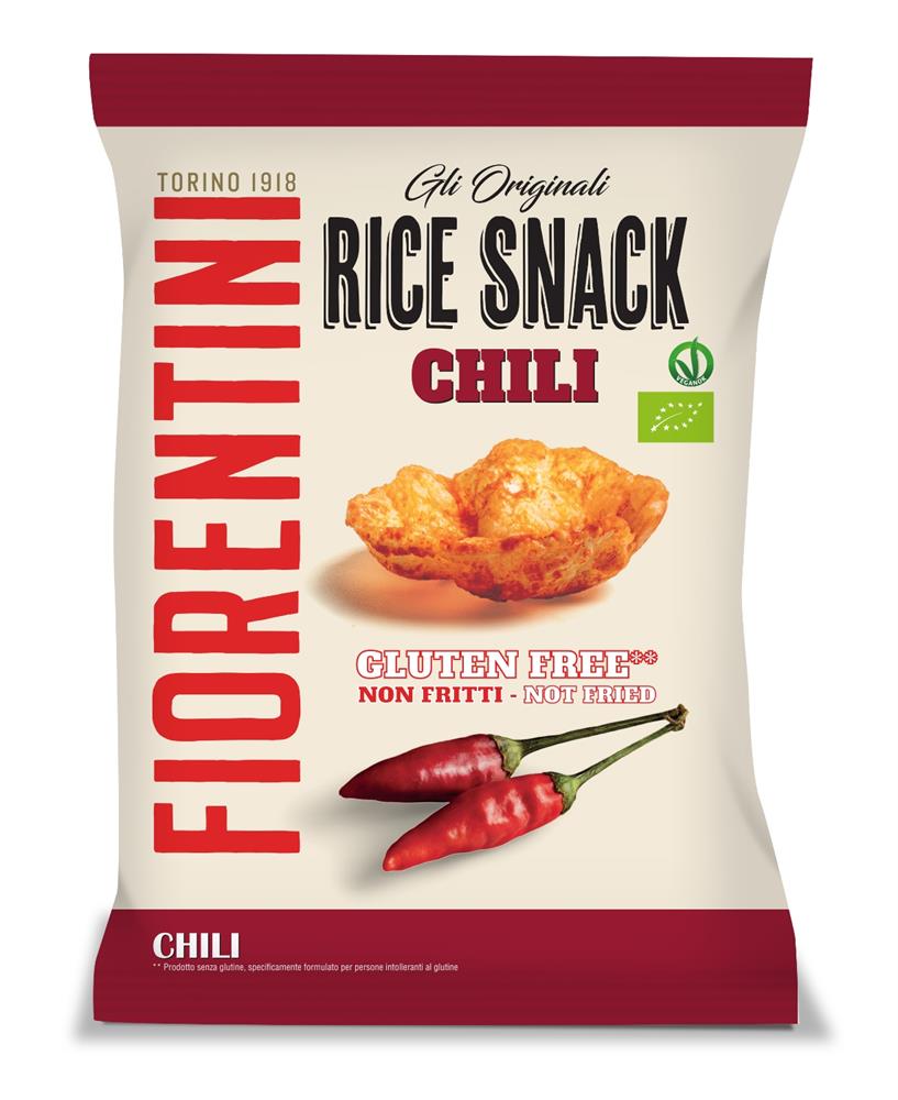 Organic Rice Snack Chilli 40g