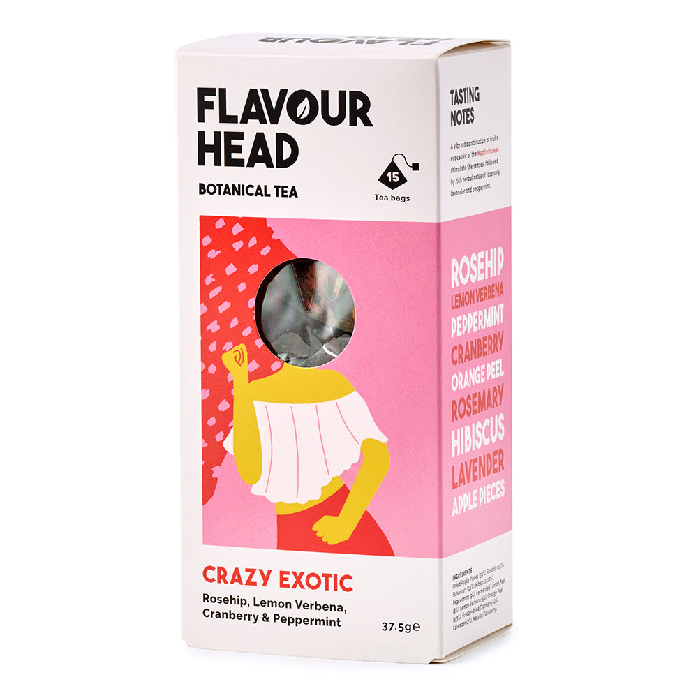 Flavour Head Botanical Infusions Crazy Exotic Tea 15's