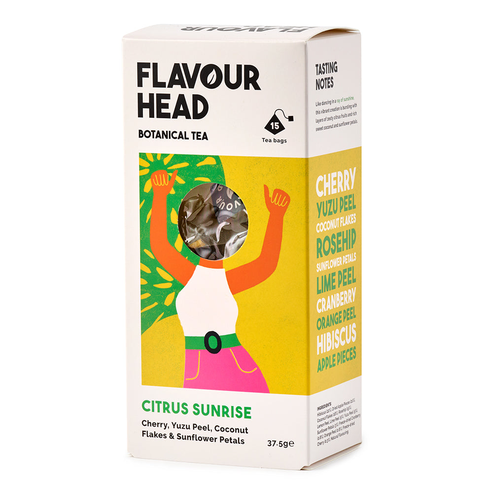 Flavour Head Botanical Infusions Citrus Sunrise Tea 15's