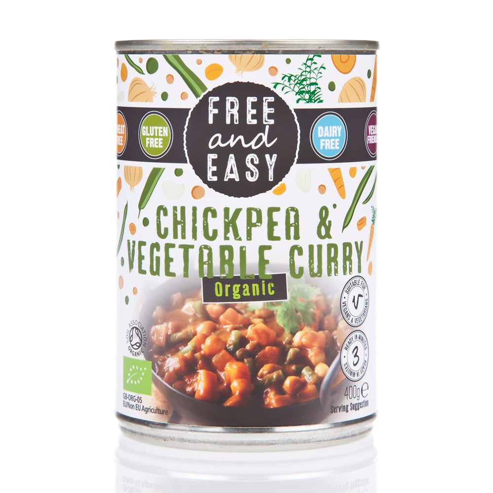 Organic Chick Pea & Vegetable Curry 400g