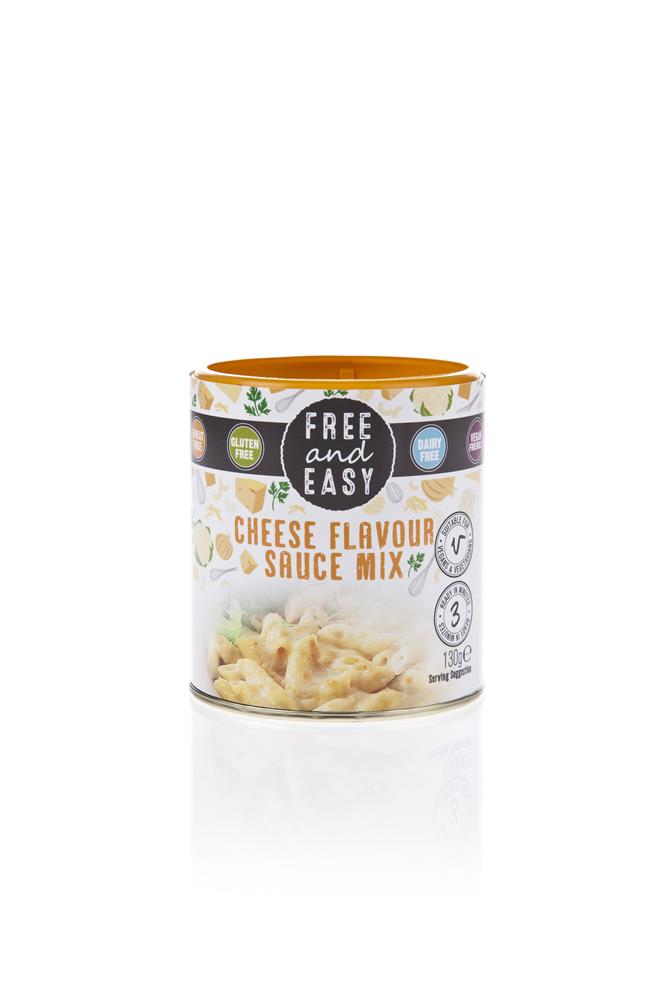 Free & Easy Gluten free Cheese sauce mix 130g Vegan