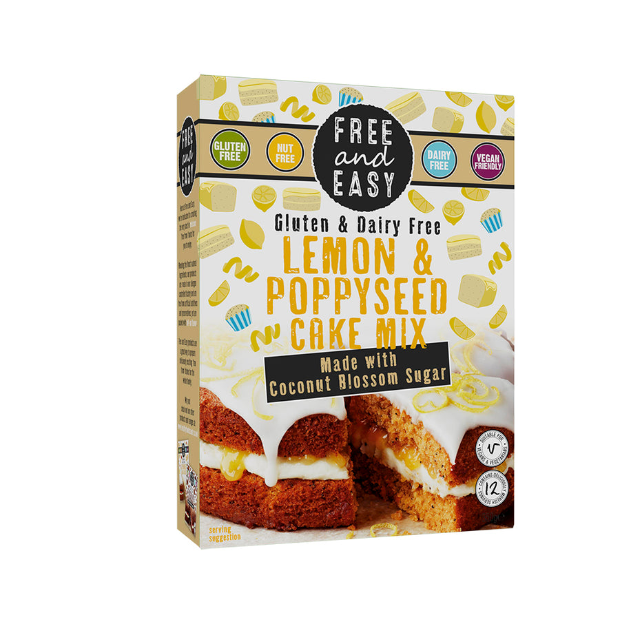 Lemon & Poppyseed Free From cake mix 350g