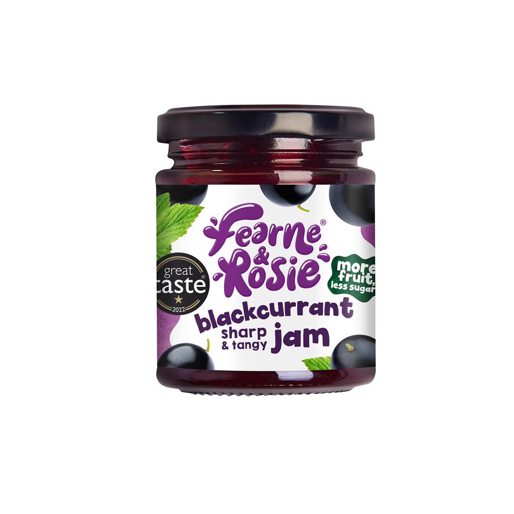 Fearne & Rosie Reduced Sugar Blackcurrant Jam 300g