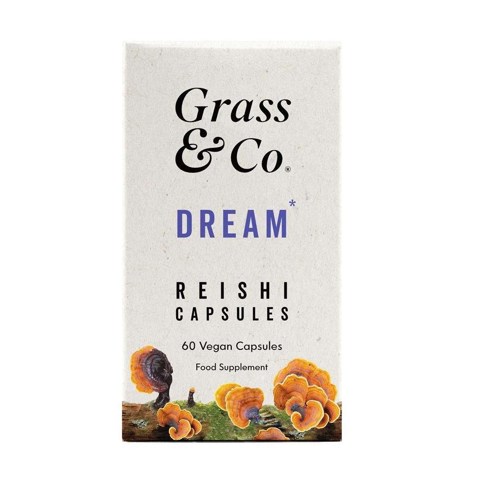 DREAM Reishi Mushrooms with Magnesium 60 Vegan Capsules