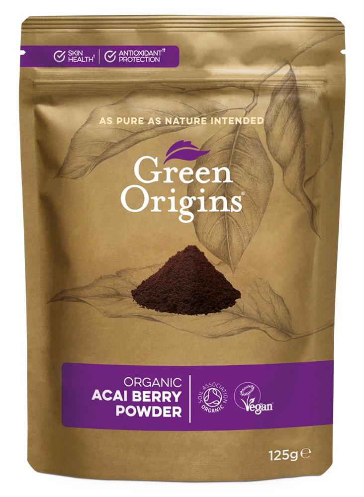 Organic Acai Berry Powder (Precatoria) 125g