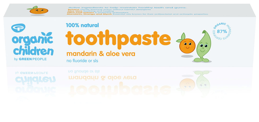 Organic Children Mandarin & Aloe Vera Toothpaste 50ml