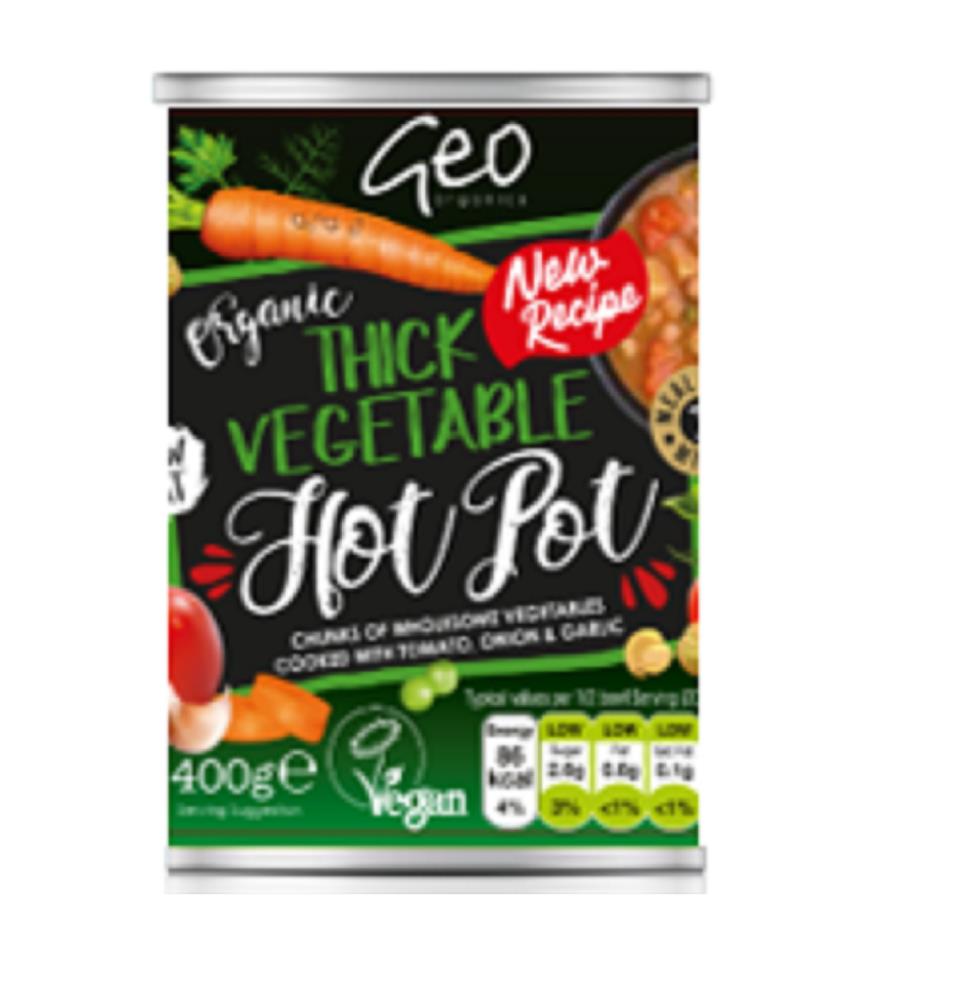 Cans - Organic Thick Vegetable Hotpot 400g