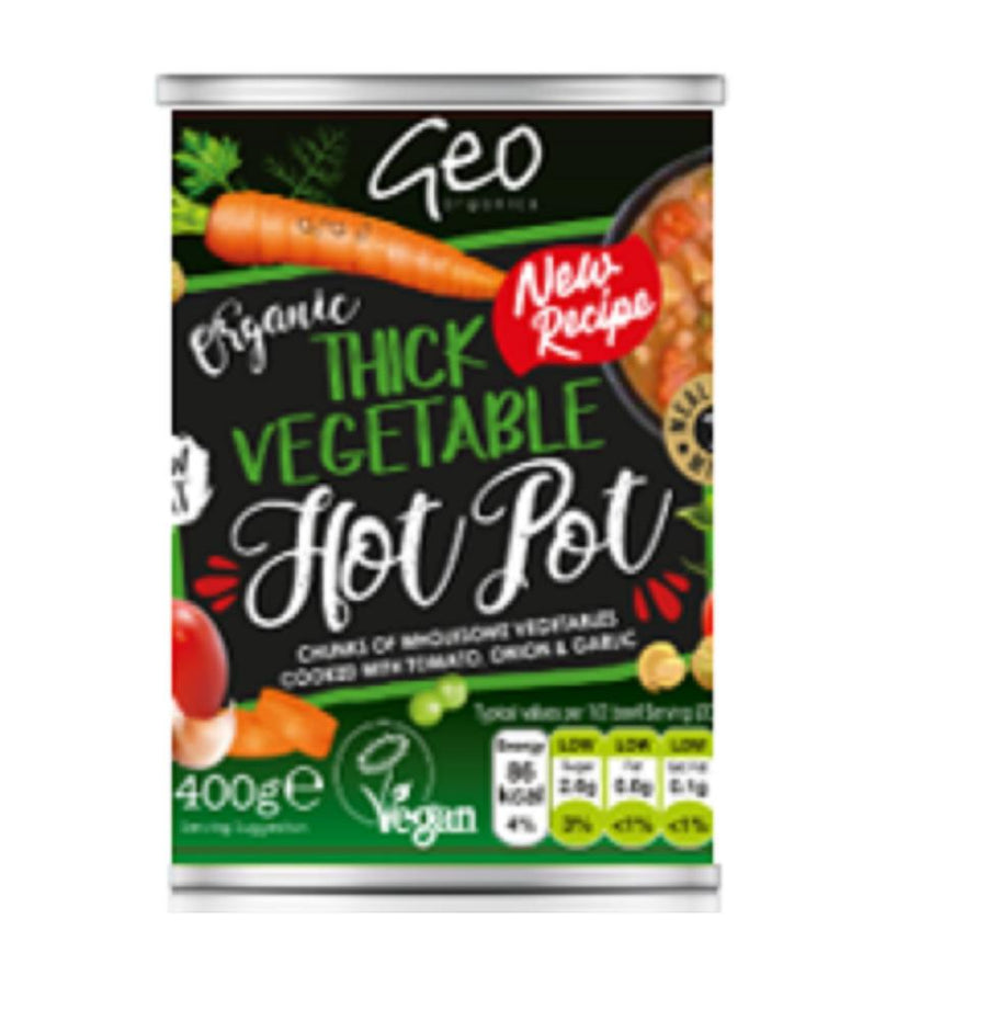 Cans - Organic Thick Vegetable Hotpot 400g