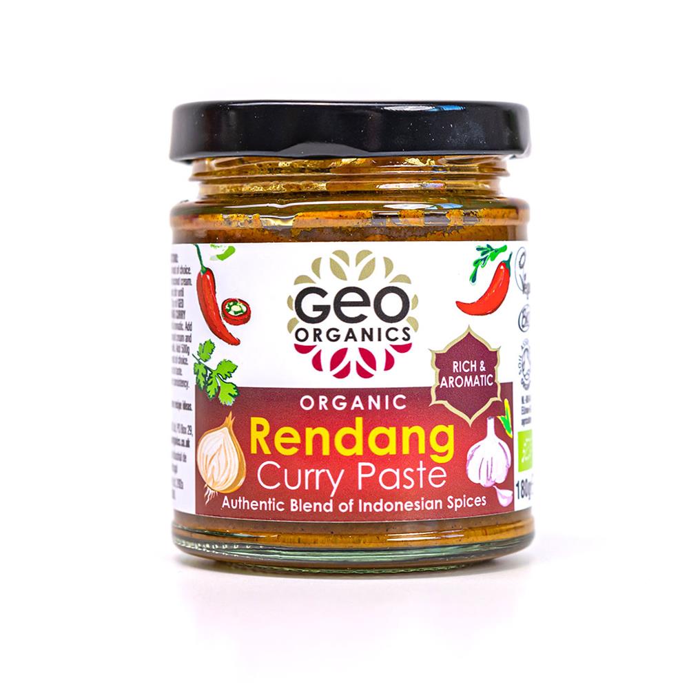 Pastes - Organic Indonesian Rendang Curry Paste 180g