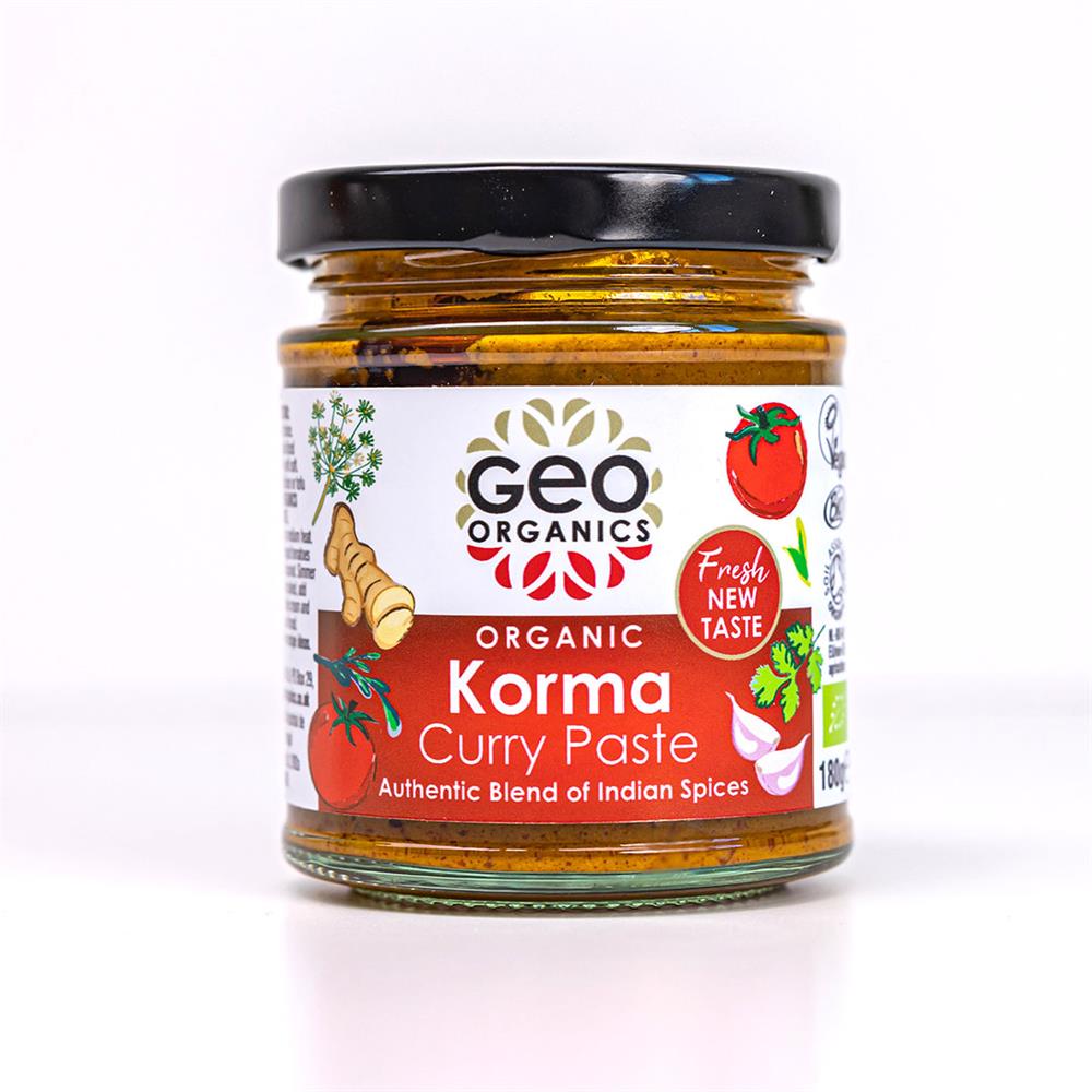 Pastes - Organic Korma Curry Paste 180g