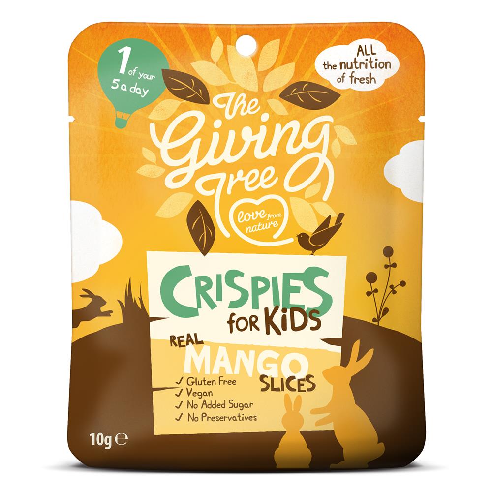 Freeze Dried Crispies for Kids Mango 10g