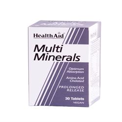 Multiminerals - Prolonged Release   Tablets 30's