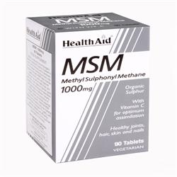 MSM 1000mg   Tablets 90's