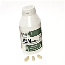 MSM 1000mg   Tablets 180's