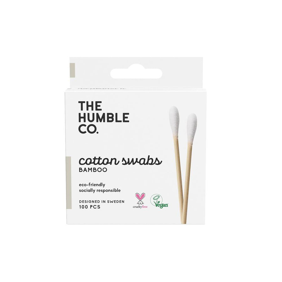 Humble Bamboo Cotton Buds White  100pcs