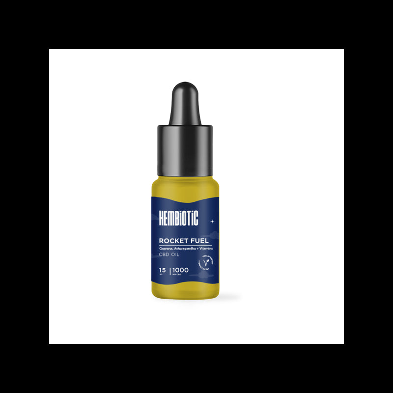 Hembiotic 1000mg Broad-Spectrum CBD Oil - 15ml