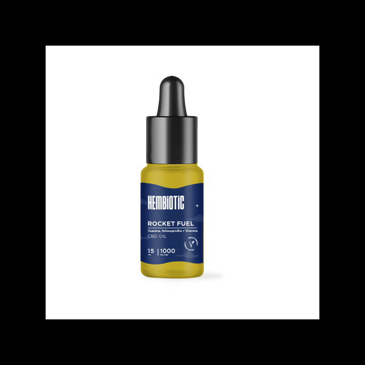 Hembiotic 1000mg Broad-Spectrum CBD Oil - 15ml