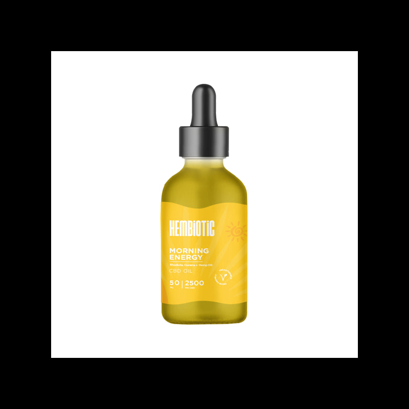 Hembiotic 2500mg Broad-Spectrum Bulk CBD Oil - 50ml