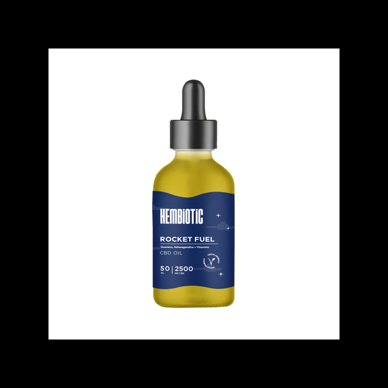 Hembiotic 2500mg Broad-Spectrum Bulk CBD Oil - 50ml