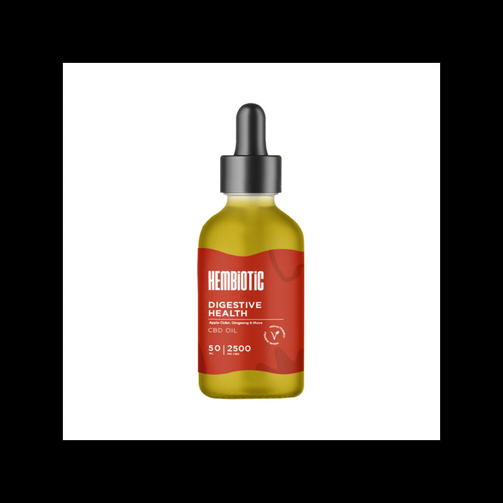 Hembiotic 2500mg Broad-Spectrum Bulk CBD Oil - 50ml