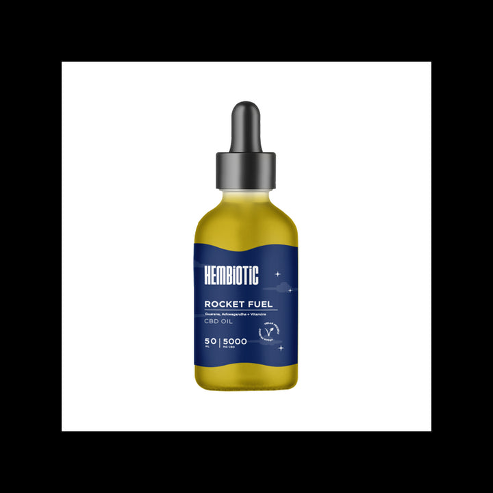 Hembiotic 5000mg Broad-Spectrum Bulk CBD Oil - 50ml