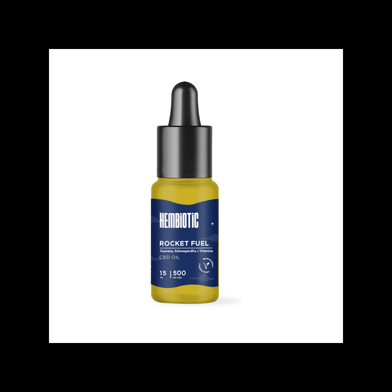 Hembiotic 500mg Broad-Spectrum CBD Oil - 15ml