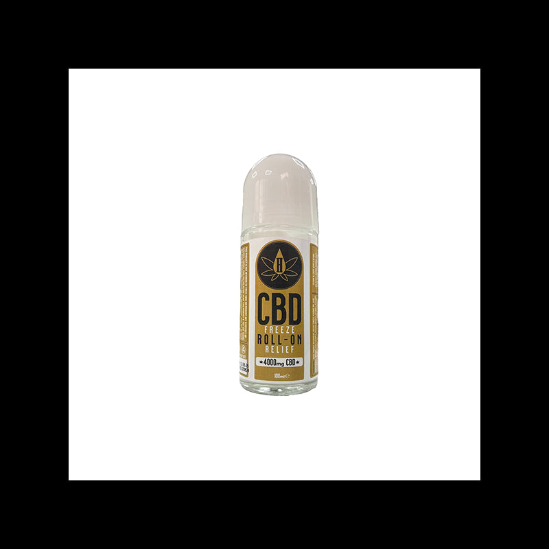 HEMPHASIZE CBD 4000mg Freeze Roll On Relief - 100ml