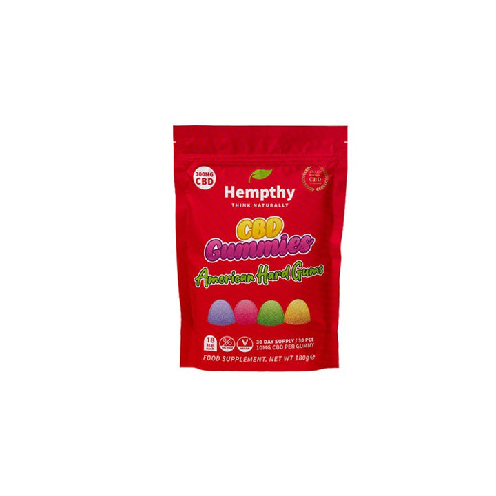 Hempthy 300mg CBD Gummies 30 Ct Pouch