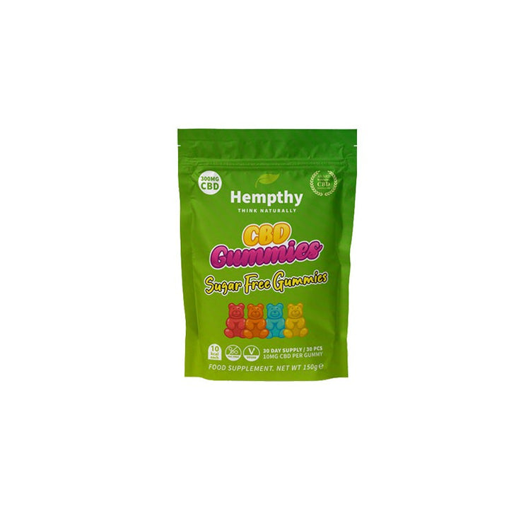 Hempthy 300mg CBD Gummies 30 Ct Pouch